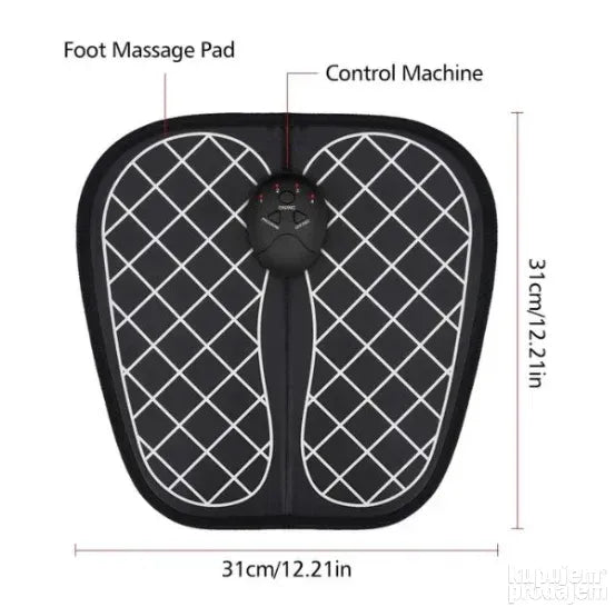 Bežični vibracioni masažer stopala - EMS Foot massager