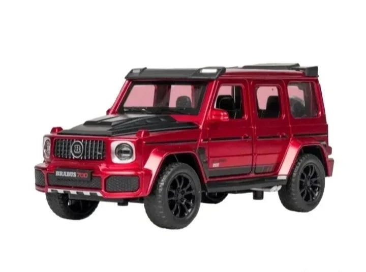 Mercedes G700 Brabus 1:32 crevni metalni auto