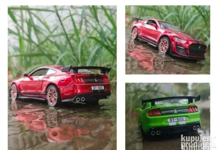 Ford mustang shelby 1:32 Beli metalni auto