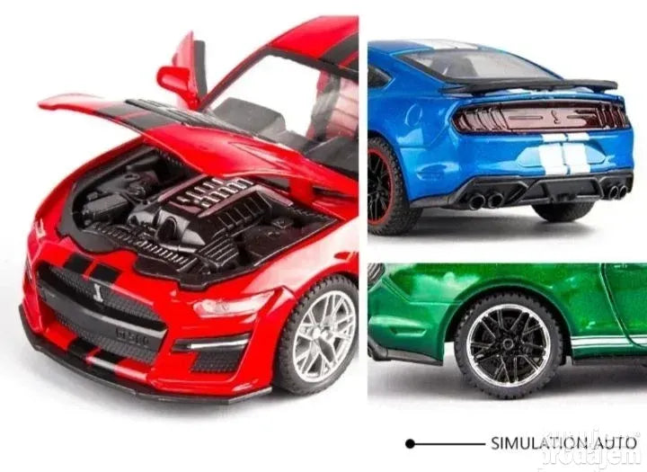 Ford mustang shelby 1:32 Beli metalni auto