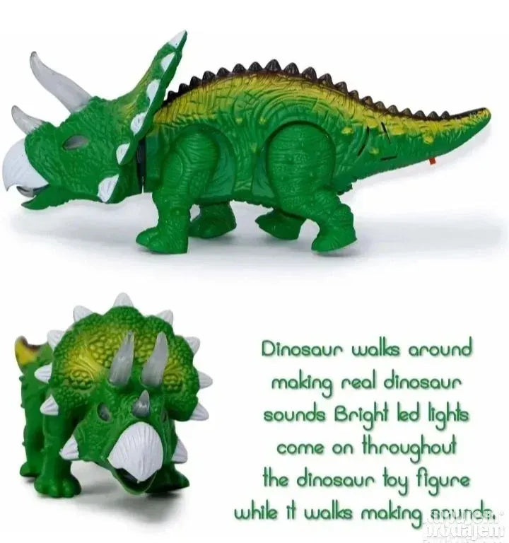 Triceratops Dinosaur Robot Svetleći i muzički