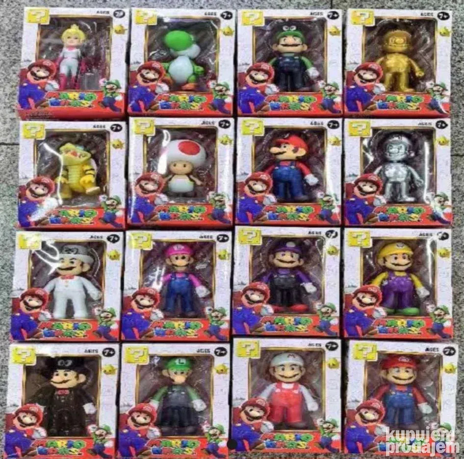 Mario figure i druzina