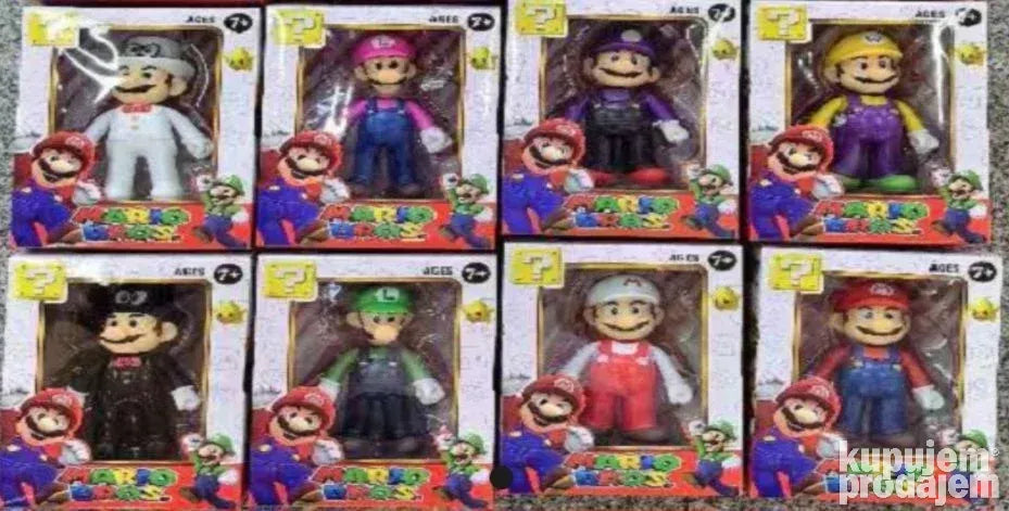 Mario figure i druzina