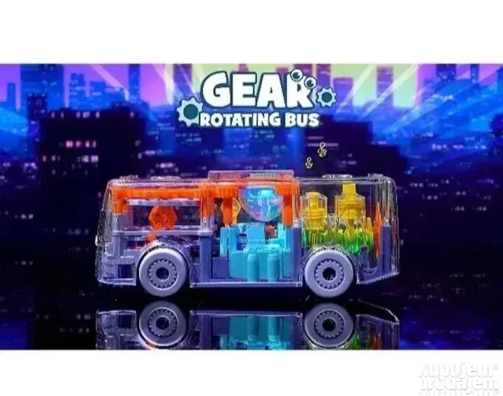 Gear autobus muzička i svetleća igračka