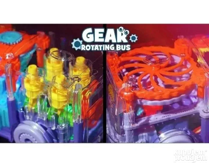 Gear autobus muzička i svetleća igračka