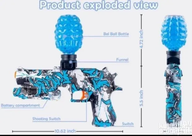 Automatski pištolj na GEL kuglice