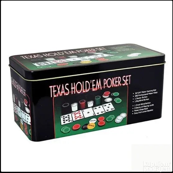 Set za Texas Hold’em poker