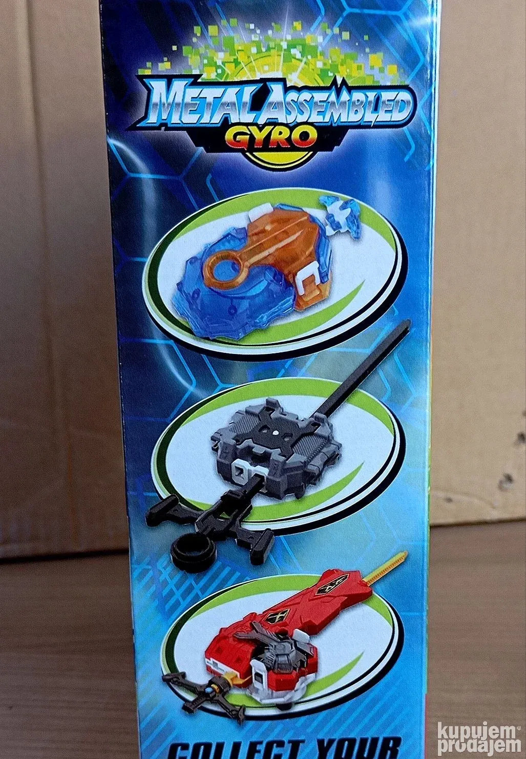 Beyblade metalne čigre Roar bahamut i vanish fafnir