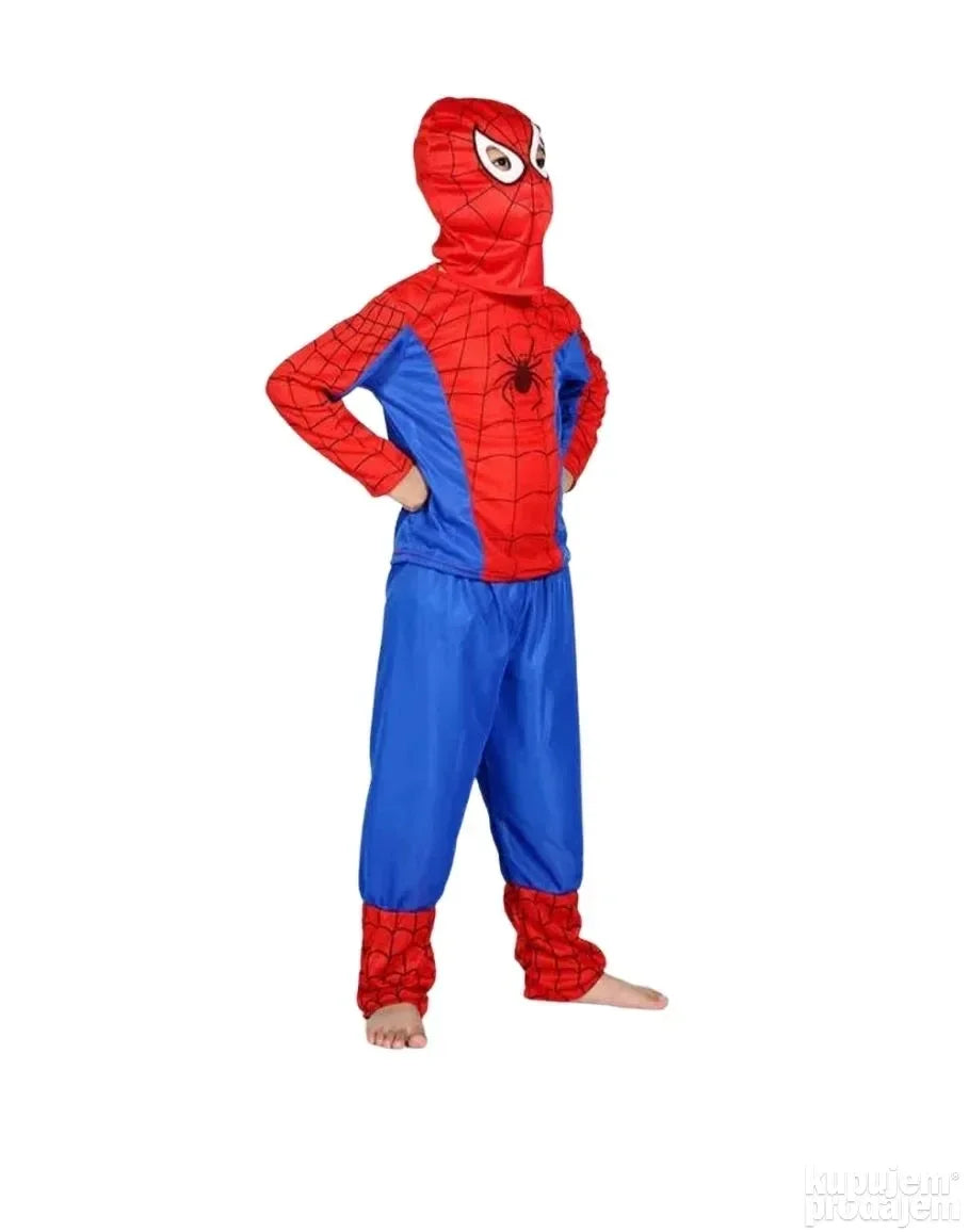 Spiderman kostim model 3 za 7 do 9 god