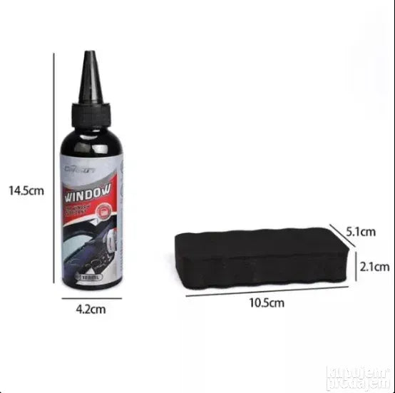 2 u 1 mazivo za prozore automobila - 120ml