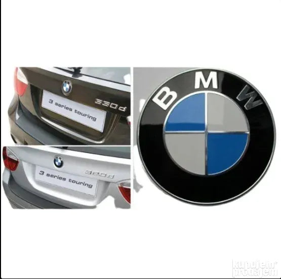 BMW znak za haubu i gepek