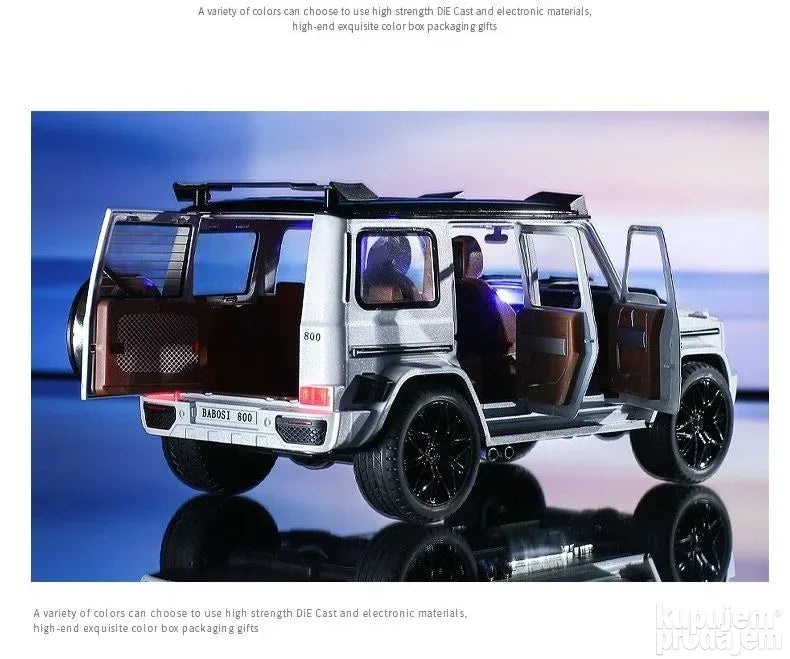 1:18 Mercedes G800 Brabus  Beli