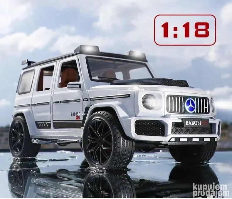 1:18 Mercedes G800 Brabus  Beli