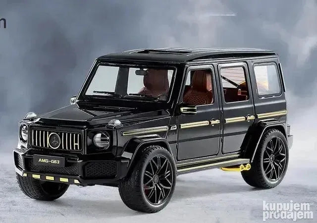 G63 AMG 1/18 Diecast  Crna