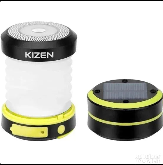 Kizen LED lampa za kampovanje na solarni pogon