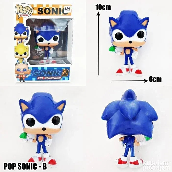 Funko pop Sonic sa dijamantom figurica