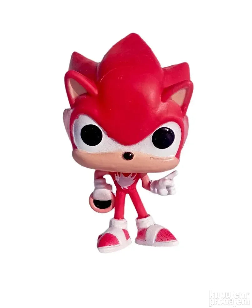 Funko pop Red Sonic sa prstenom figurica