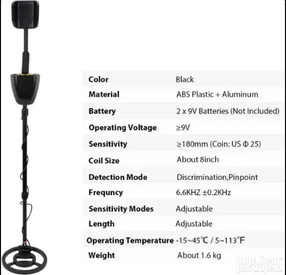 Metal detektor MD3028