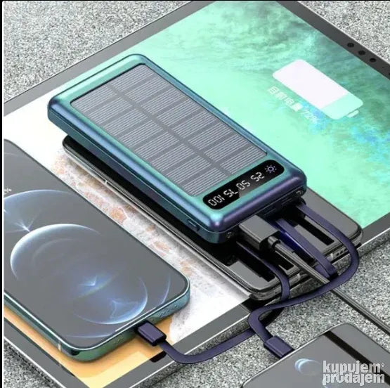 Power Bank SP10 solarni 10000 mAh