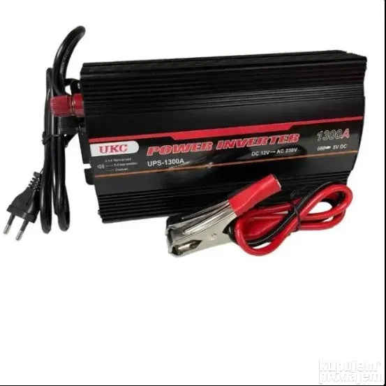 Inverter (konverter napona) + punjač 12V-UKC-UPS1300A