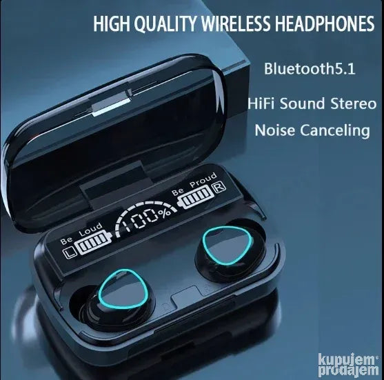 M10 Bežične bluetooth slušalice