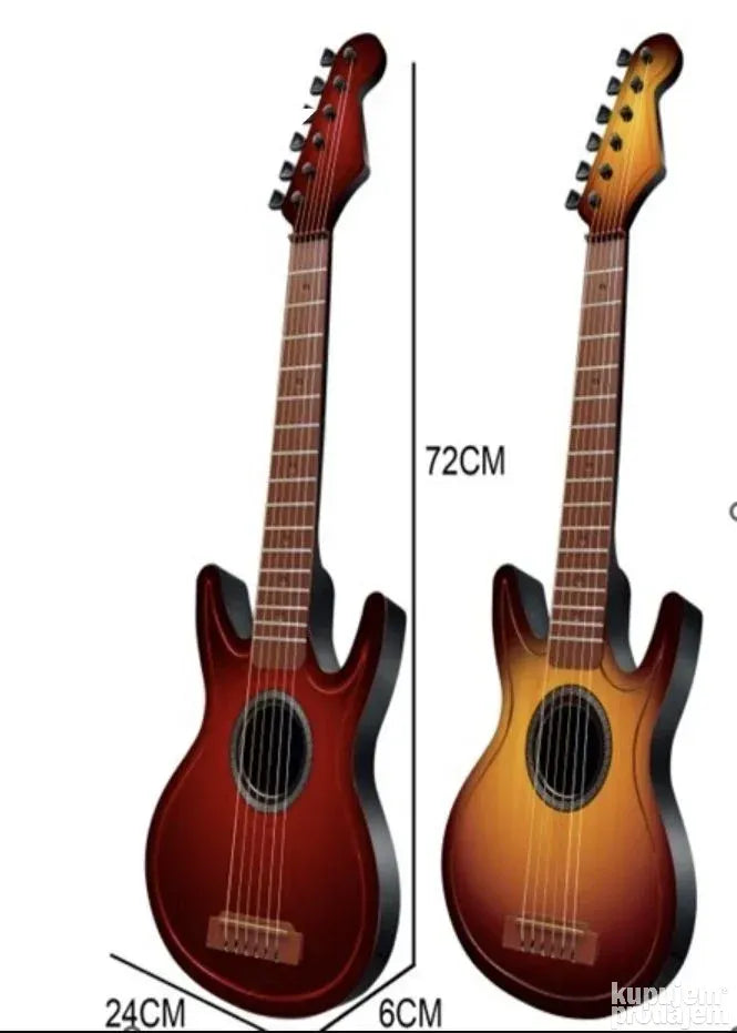 Drvena gitara za decu 72cm