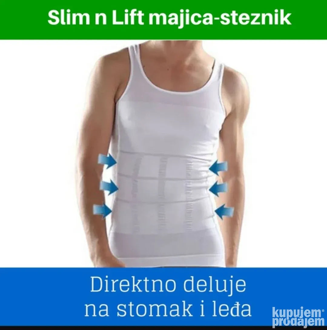 Slim en lift majice za muskarce