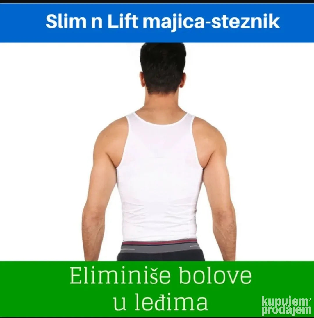 Slim en lift majice za muskarce