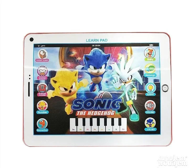 Pametni Sonic tablet za učenje i zabavu mališana