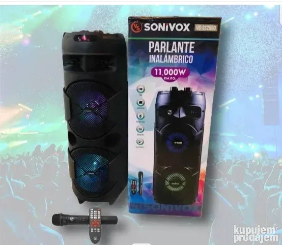 Zvucnik - Bluetooth karaoke zvucnik - Zvucnik Sonivox