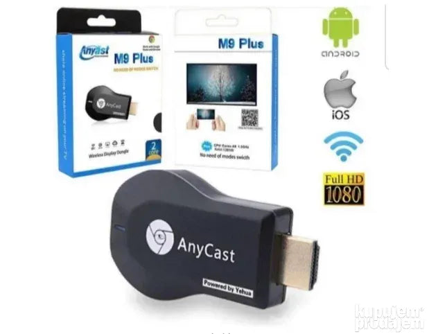 AnyCast M9 plus HDMI za TV - Any Cast wi fi