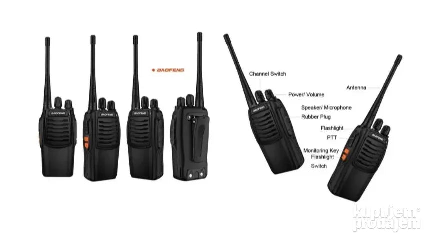 Toki Voki Baofeng BF-C1 - radio stanica