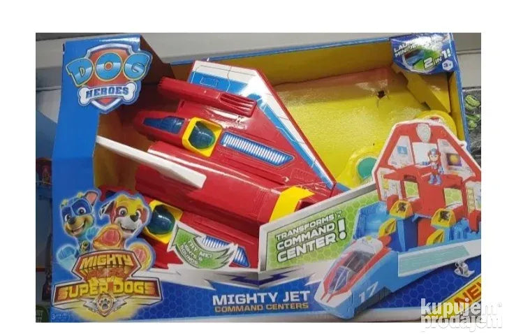 Patrolne sape avion 2in1 - Paw patrol mlaznjak - Veliki set