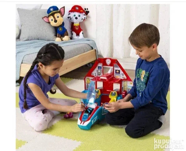 Patrolne sape avion 2in1 - Paw patrol mlaznjak - Veliki set