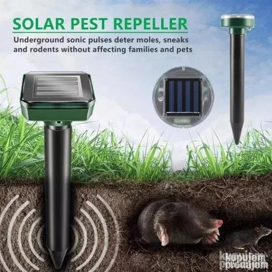 SOLARNI rasterivač krtica/štetočina