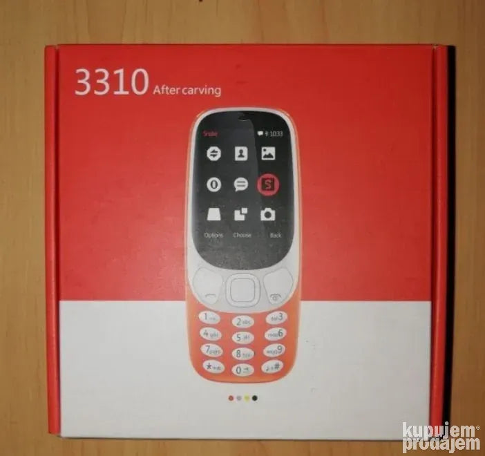 Nokia 3310 Orange Srpski meni