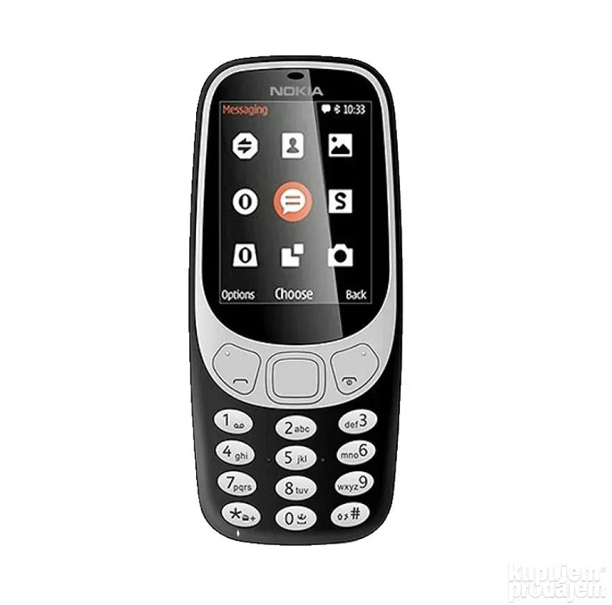 Nokia 3310 crna Srpski meni