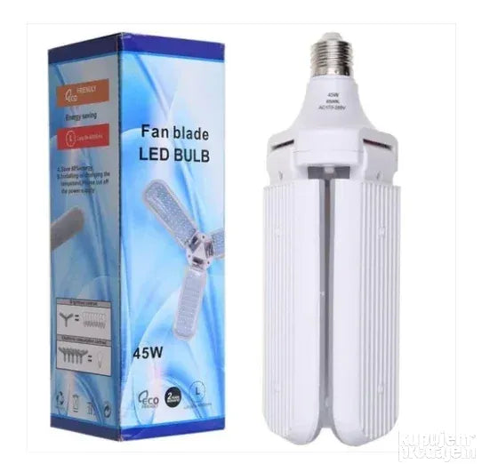 45w LED svetlo Fan Blade 1+1 Gratis