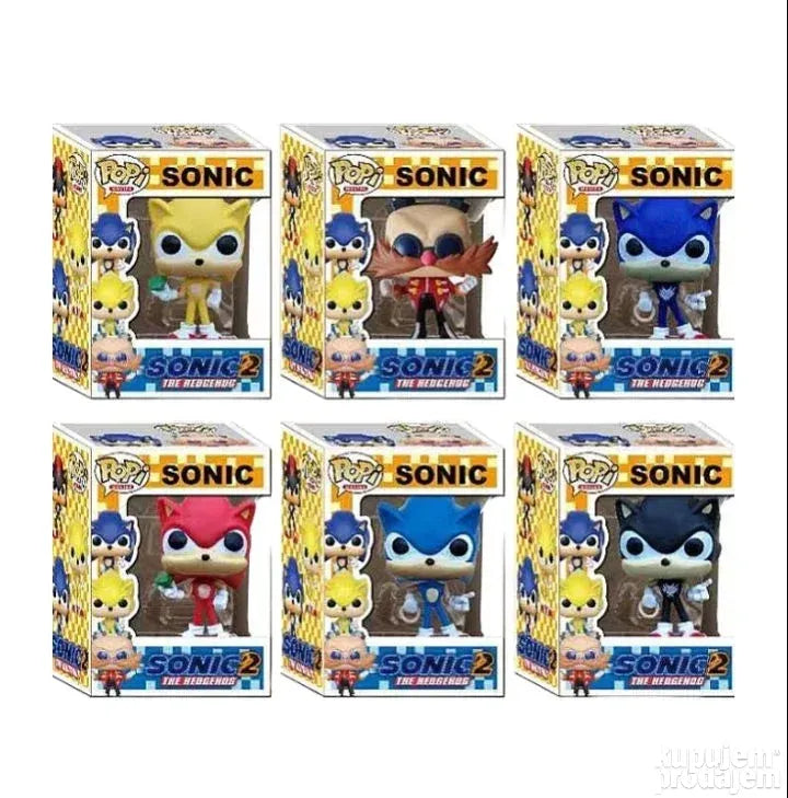 Funko pop Sonic sa prstenom figura