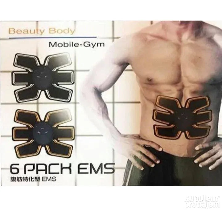 EMS  trenažer simulator trbušnih mišića za six pack