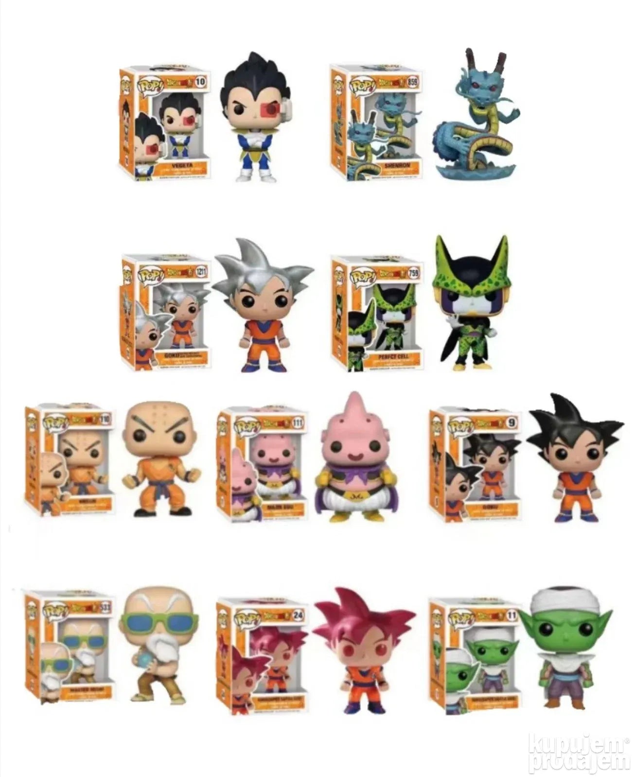 Funko pop figure Goku Ultra instikt