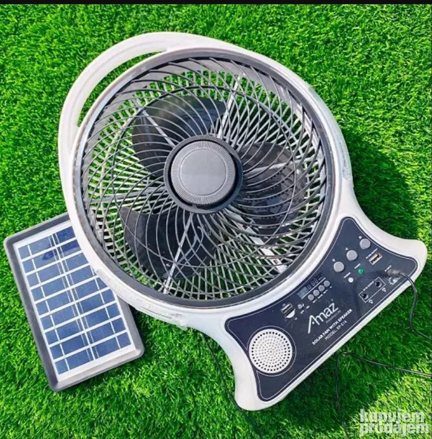 Solarni ventilator, Bluetooth zvučnik, Sijalice, USB punjač