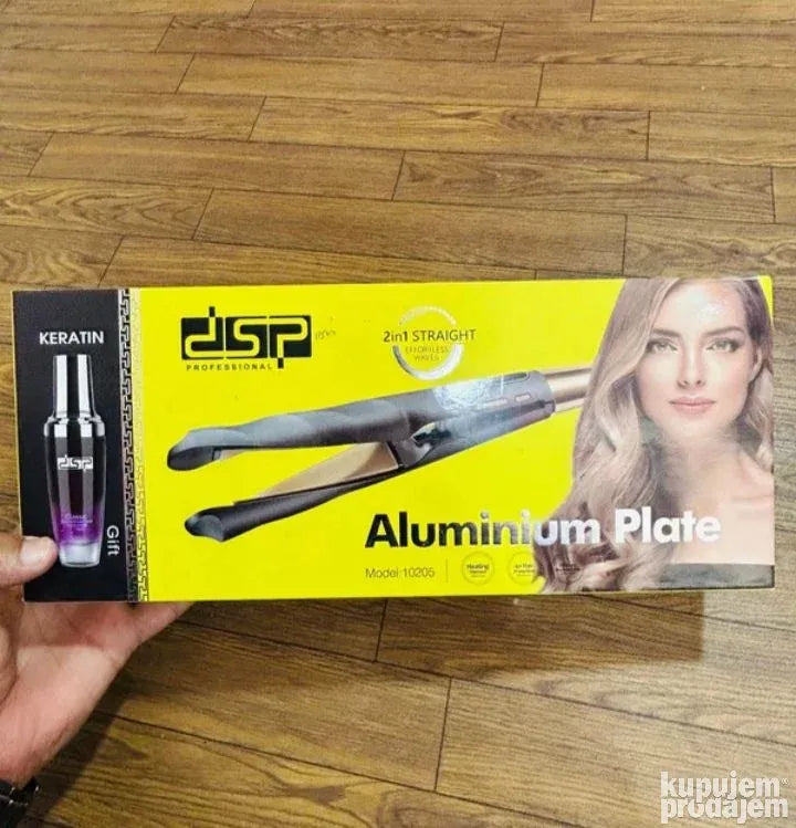 Presa za kosu 2u1 DSP + poklon keratin