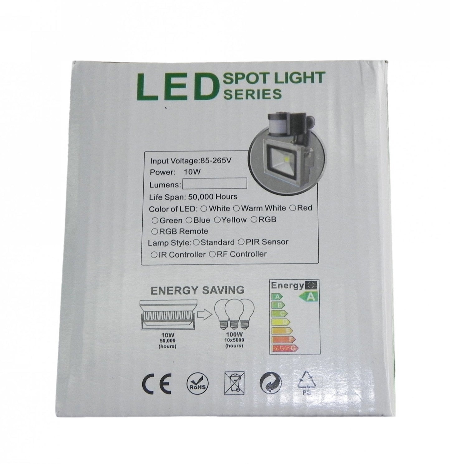 LED reflektor, 10 W