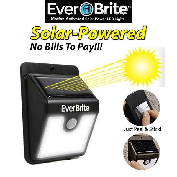 EVERBRITE senzorska solarna lampa