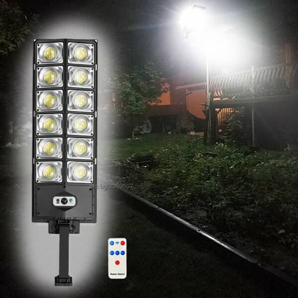 Vodootporna solarna ulična lampa W789A-6 150W