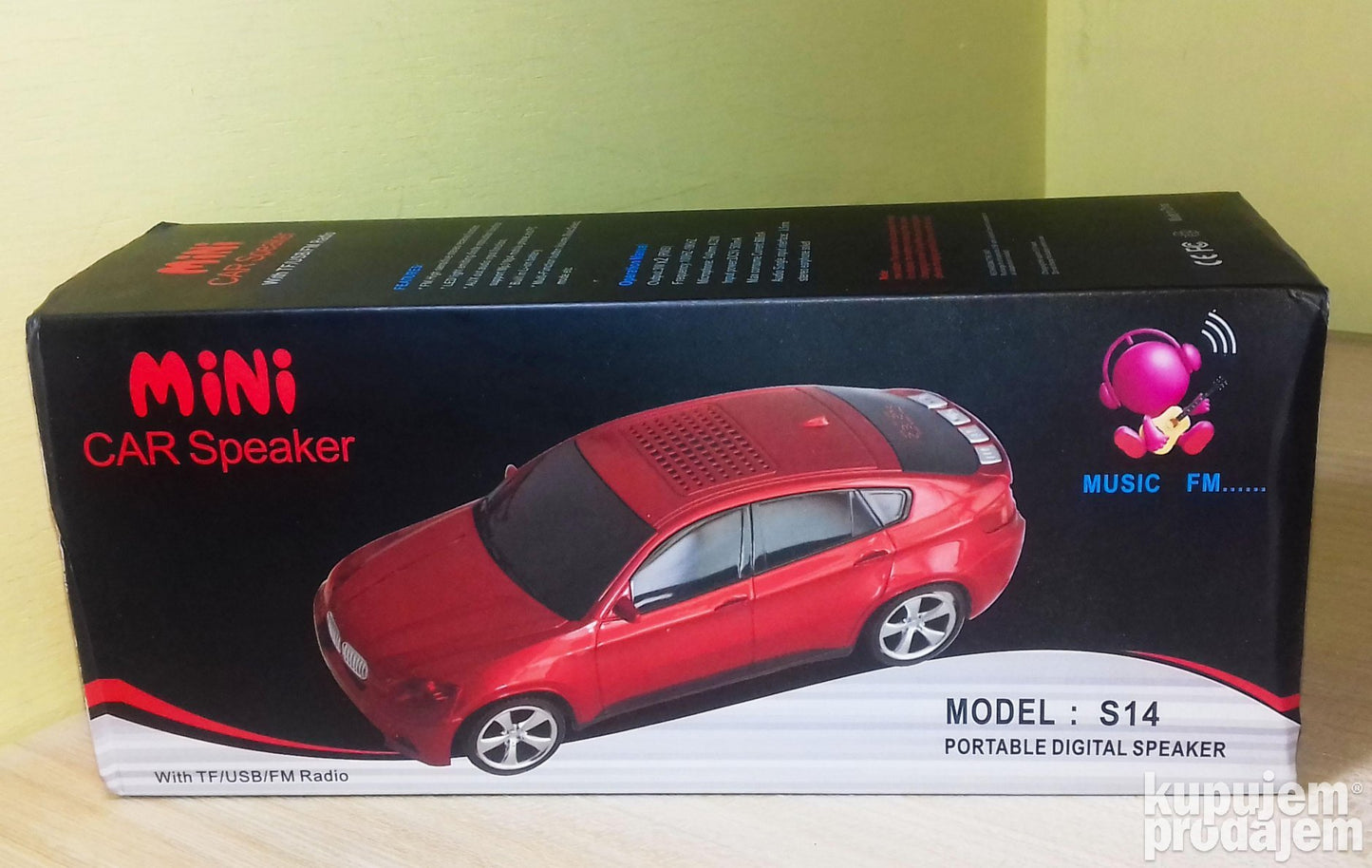 TF/USB/FM Radio i mp3 zvučnik, BMW X6