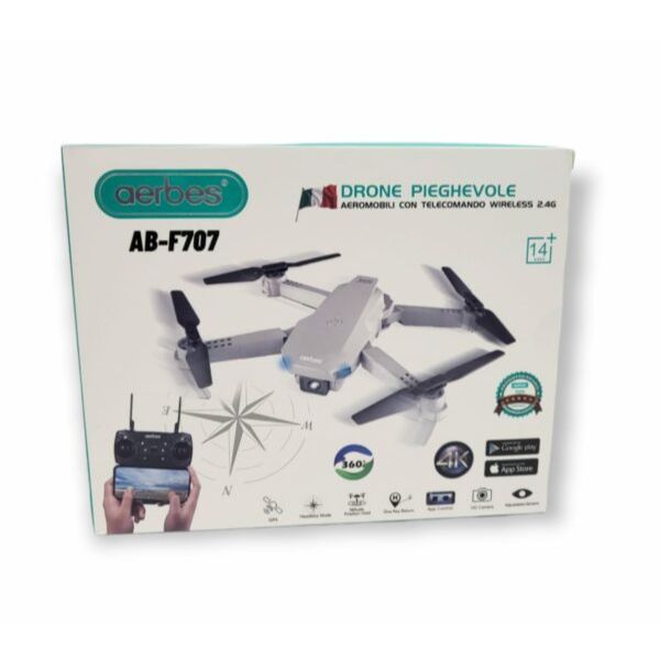 Aerbes AB-F707 QuadCopter Dron 4K kamera