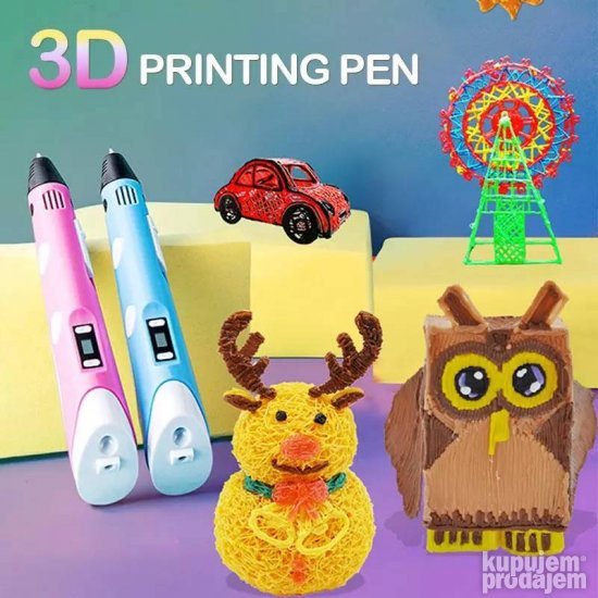 3D Printing Pen - 3D olovka za decu