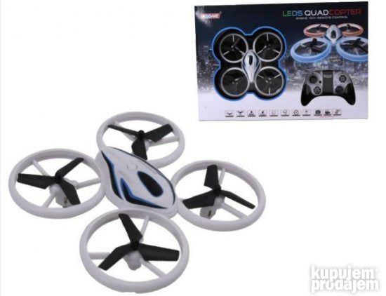 Dron sa kamerom - leds quad copter -